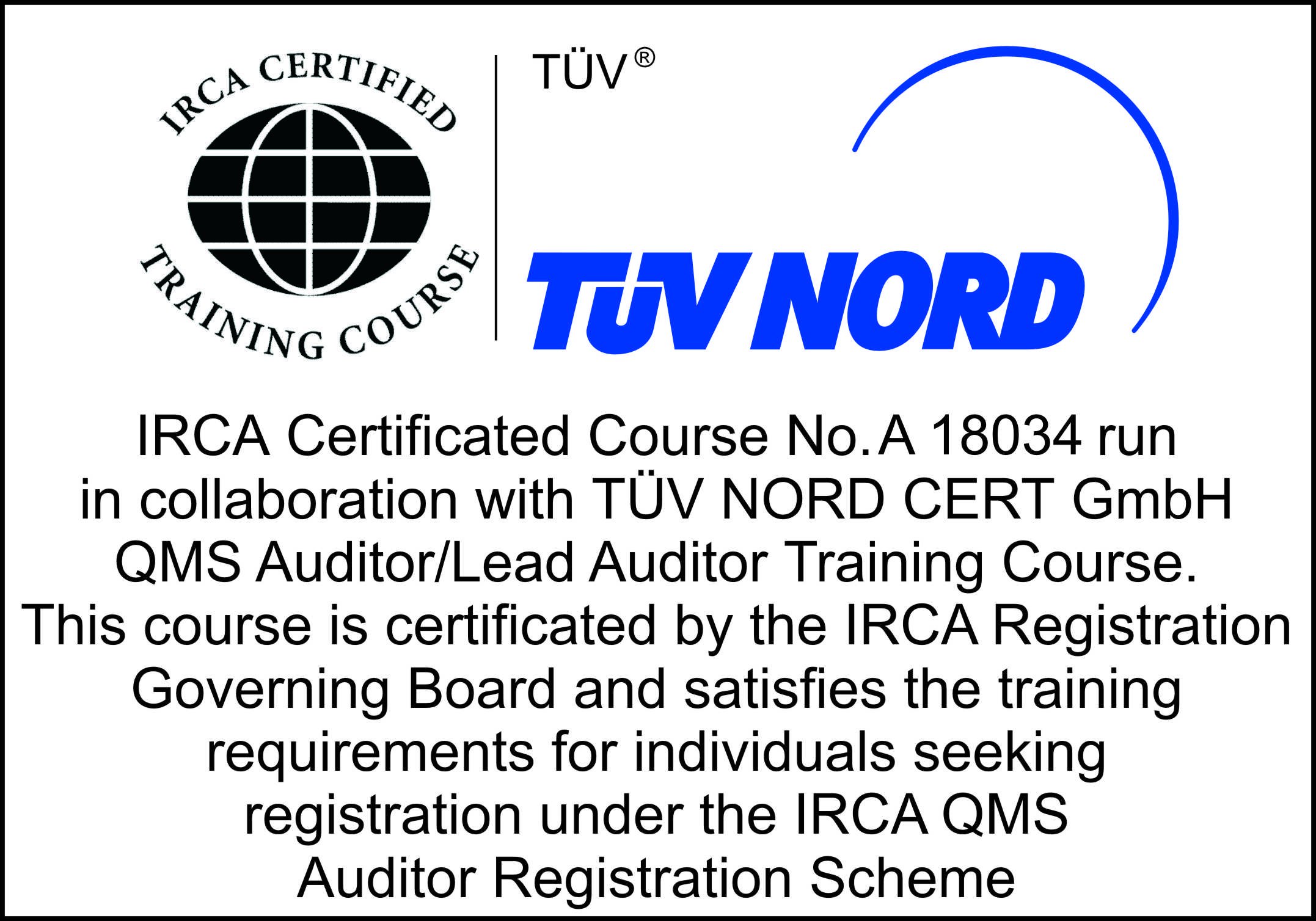Аудитор IRCA ISO 9001